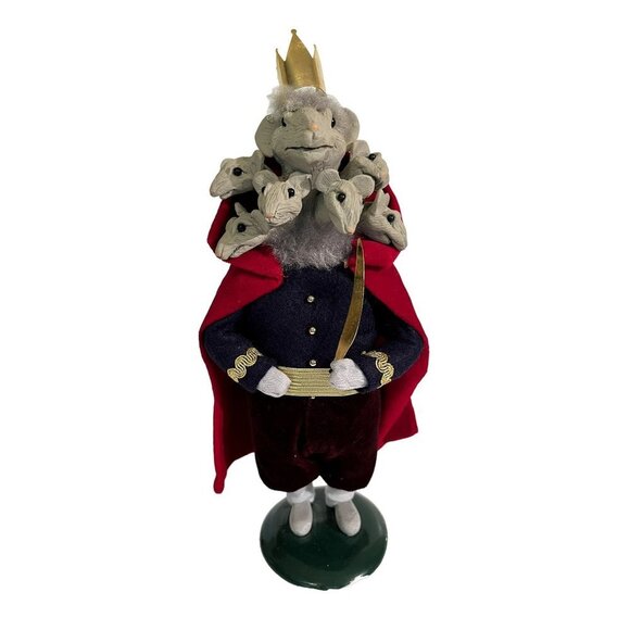 Byers The Carolers Other - Byers Choice Christmas Caroler Mouse King Nutcracker First Edition 1997